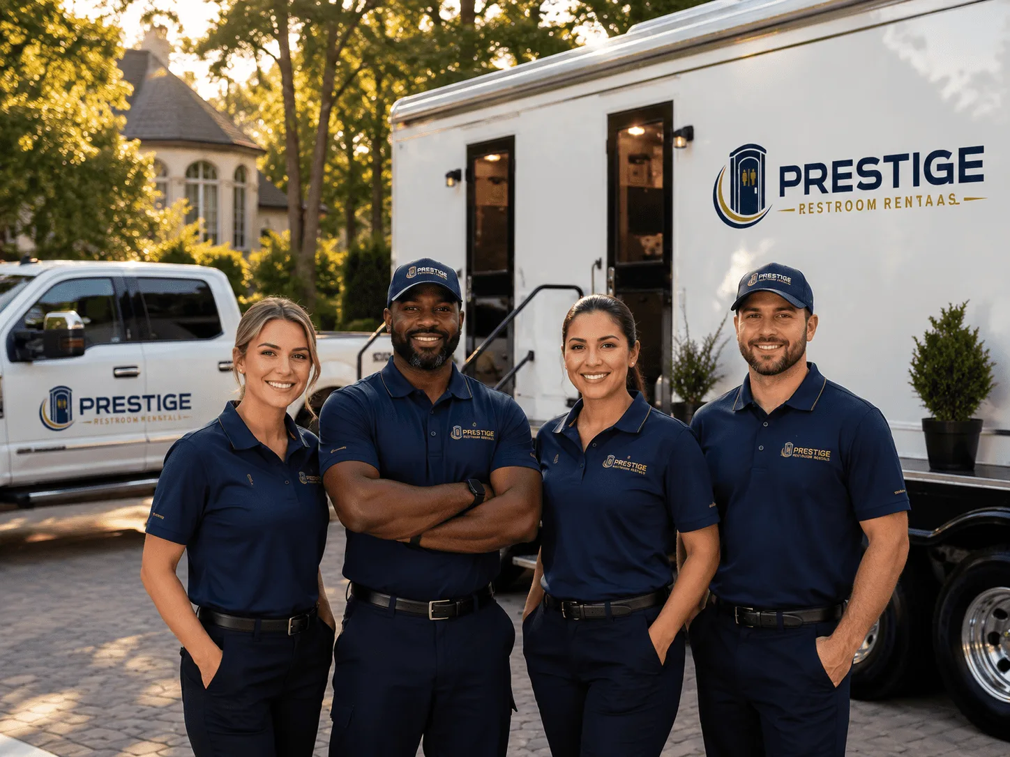 Trusted Luxury Portable Restrooms company in Jones, MI